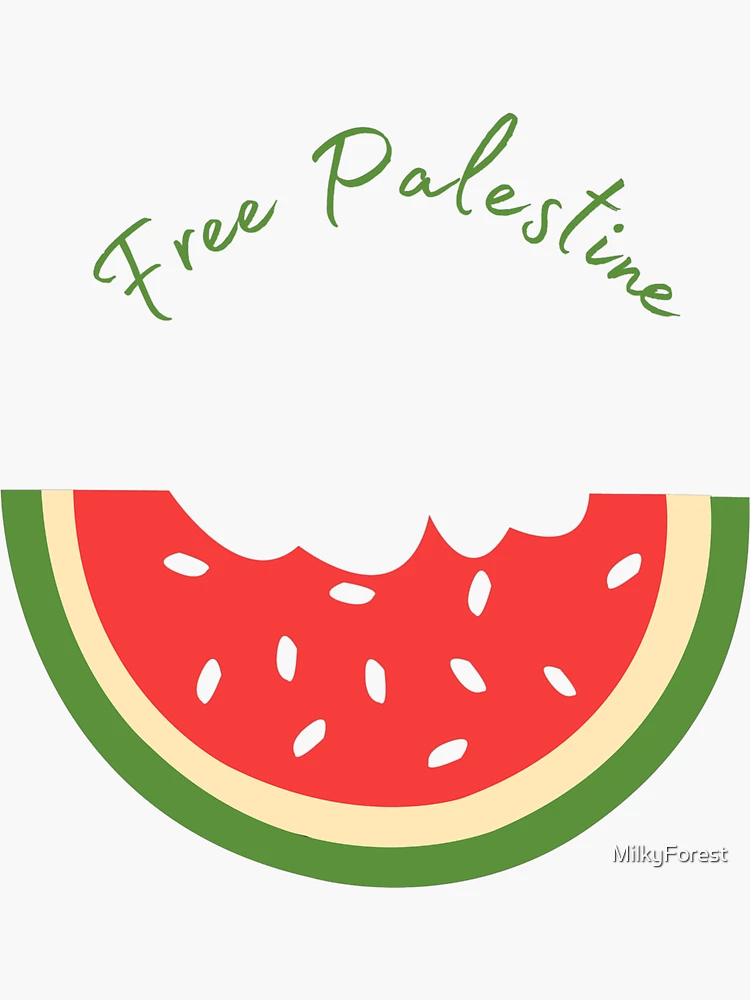 Palestine Watermelon - Sticker – Native Threads