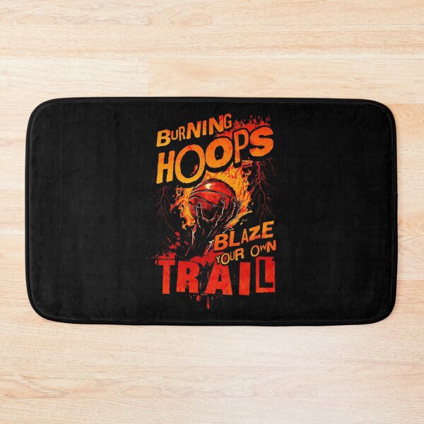Item preview, Basketball Burning Hoops Blaze Your Own Trail designed and sold by OmmeDesigns.