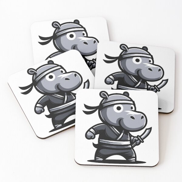 Item preview, Stealthy Hippo Ninja designed and sold by RyanBelandres.