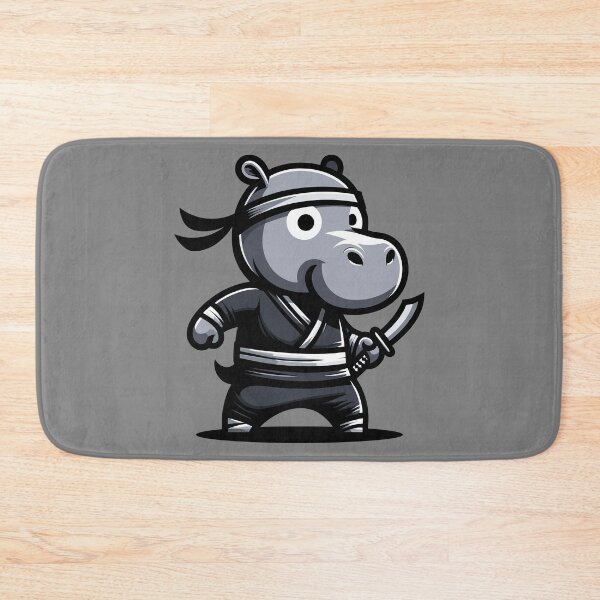 Item preview, Stealthy Hippo Ninja designed and sold by RyanBelandres.
