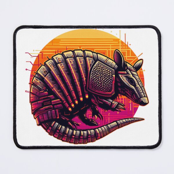 Item preview, Desert Roller - Cyber Armadillo designed and sold by MrAI-Store.