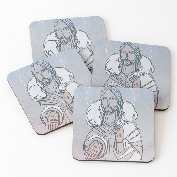 Item preview, Jesus Christ Good Shepherd designed and sold by Iknu art.