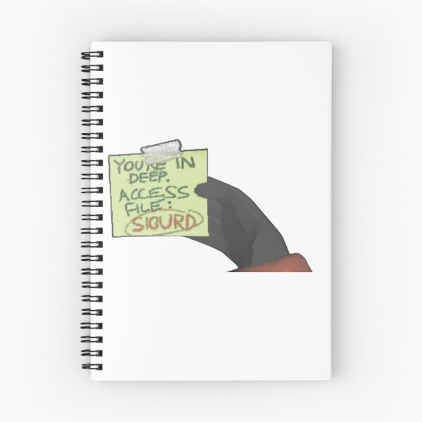 Item preview, Lethal Company Note designed and sold by EmberlyDawn.