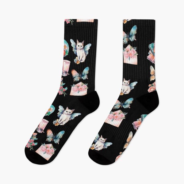 Item preview, Beautiful Pattern with Watercolor Books, Berries, Animals and Flowers designed and sold by Anastasiia Yurevych.