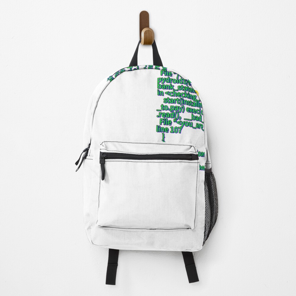 Item preview, Backpack designed and sold by RoyalMob.