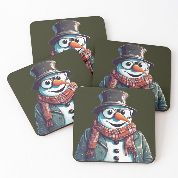 Item preview, Hipster Snowman designed and sold by BigusPanda.
