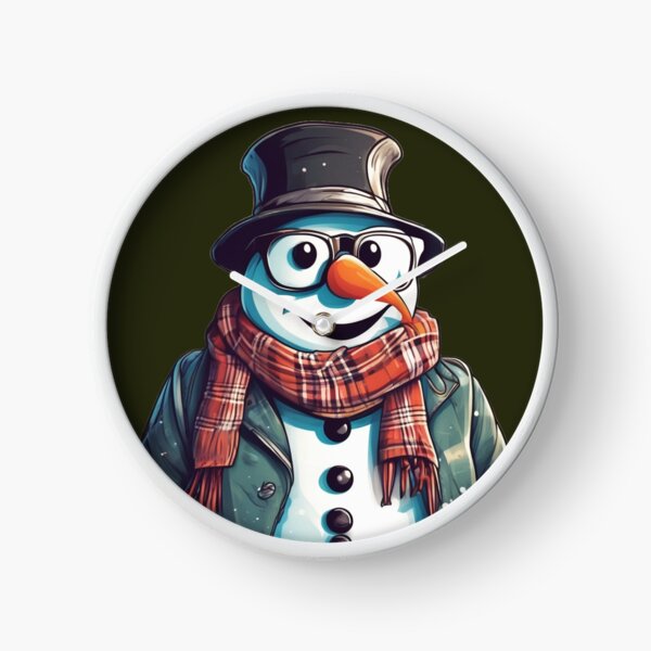 Item preview, Hipster Snowman designed and sold by BigusPanda.