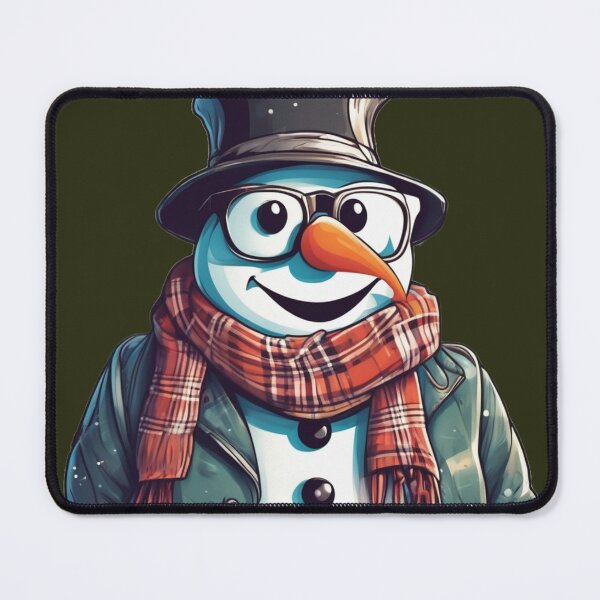Item preview, Hipster Snowman designed and sold by BigusPanda.