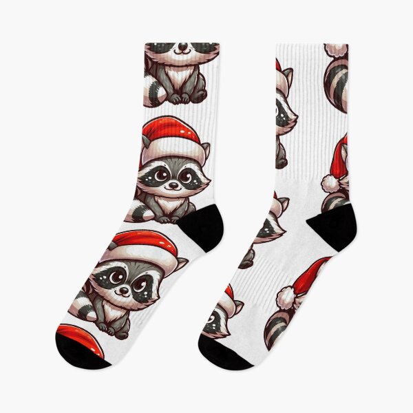 Item preview, Racoon santa designed and sold by Wxjtecki.