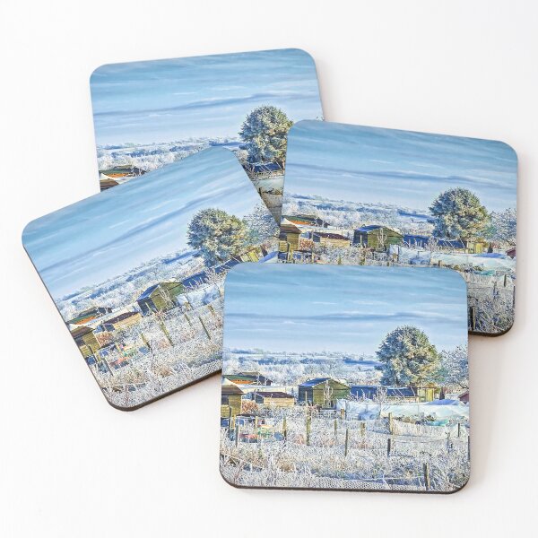 Item preview, Winter Allotments in the Cotswolds designed and sold by Viv Thompson Photography .