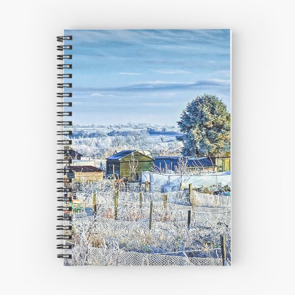 Item preview, Winter Allotments in the Cotswolds designed and sold by Viv Thompson Photography .