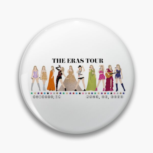 Taylor Swift Eras Pins and Buttons for Sale