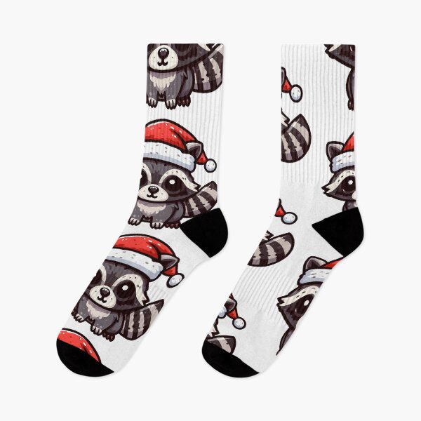 Item preview, Cute Racoon santa designed and sold by Wxjtecki.