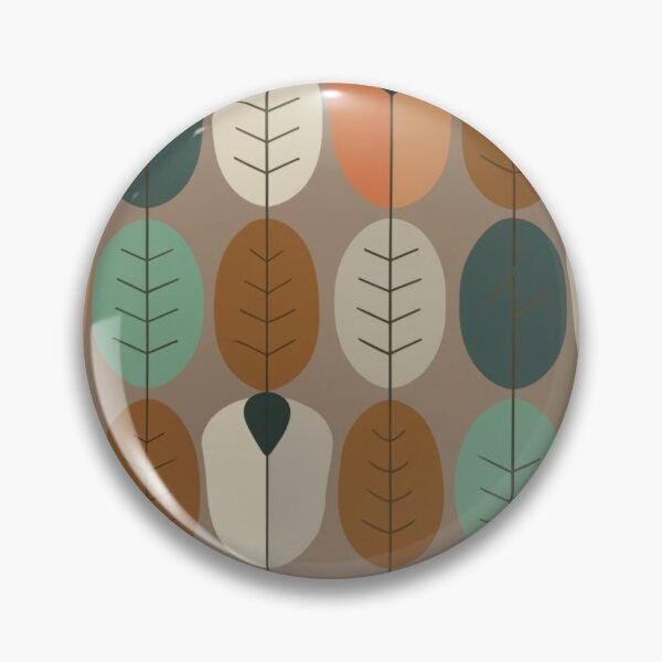 Item preview, Muted Autumn / Soft Autumn pattern, skin-tone matching, personal color analysis, PCA, mid-century modern designed and sold by look4seasons.