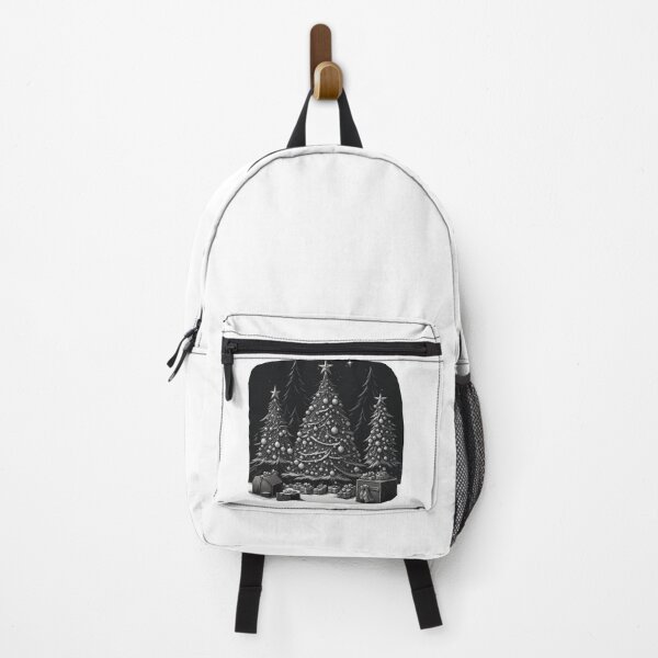 Item preview, Dark Cartoon Christmas Trees designed and sold by BrodatyDesign.