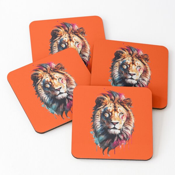 Item preview, Multicolored lion designed and sold by Lion-ZG21.