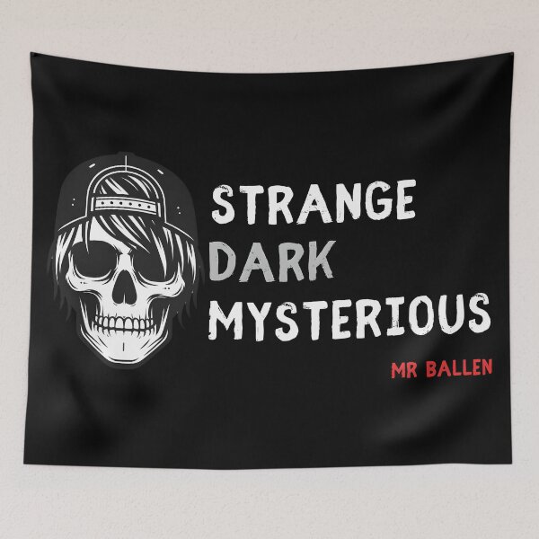 Item preview, Mr Ballen Strange Dark Mysterious designed and sold by ChataMaroon.