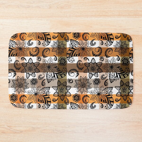 Item preview, Elegant Decorative Plaid Paisleys and Flowers Seamless Pattern designed and sold by OrangeMG.