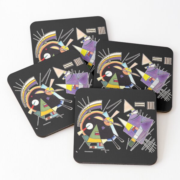 Item preview, HD. Black and Violet (1923), by Wassily Kandinsky designed and sold by MINDTHECHERRY.