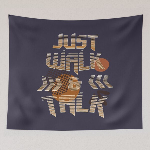 Item preview, Just walk & talk - let's walk and talk while moving designed and sold by SplashTastic.