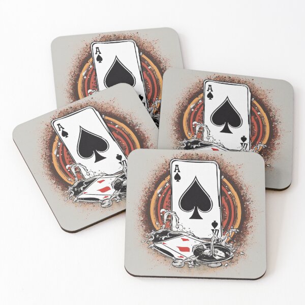 Item preview, Vintage Vegas Glamour: Dramatic Ace of Spades designed and sold by Pixel Dome.