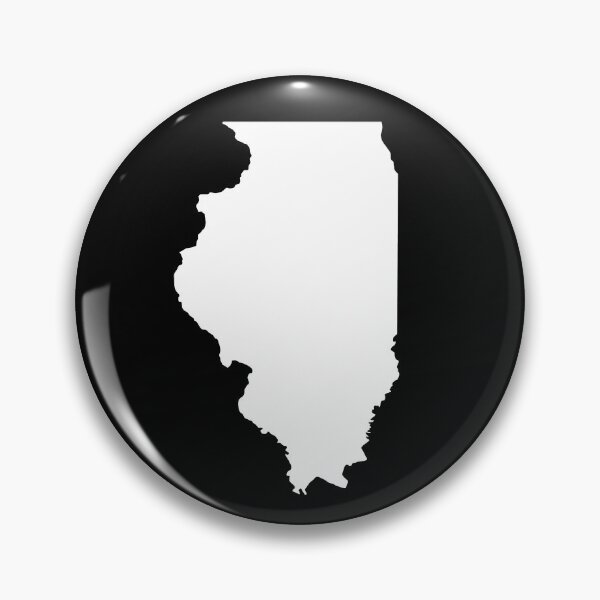 Item preview, Illinois Silhouette  designed and sold by GreenGuyTees.