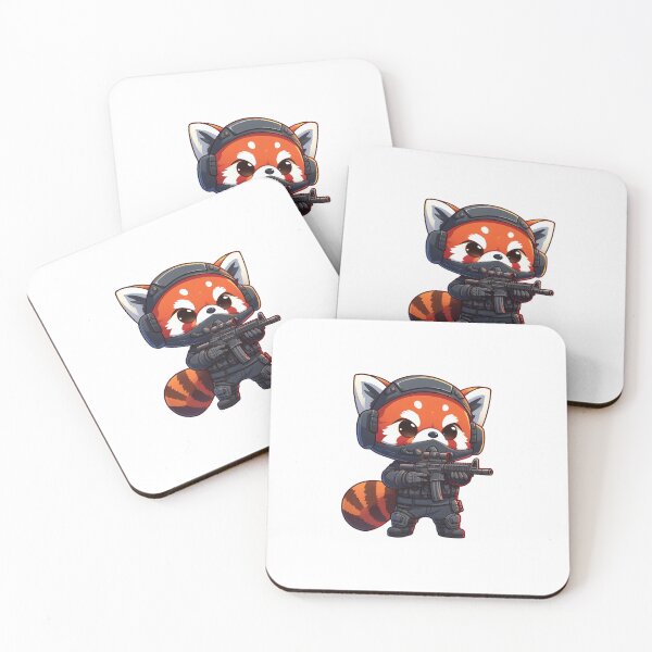 Item preview, Cute Tactical red panda designed and sold by Wxjtecki.