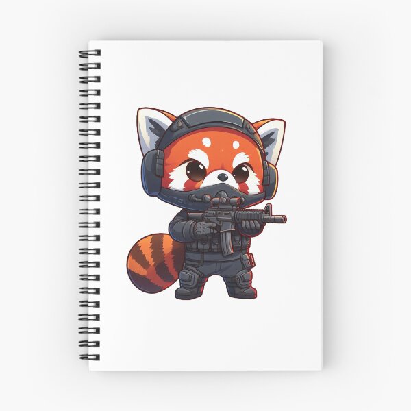 Item preview, Cute Tactical red panda designed and sold by Wxjtecki.