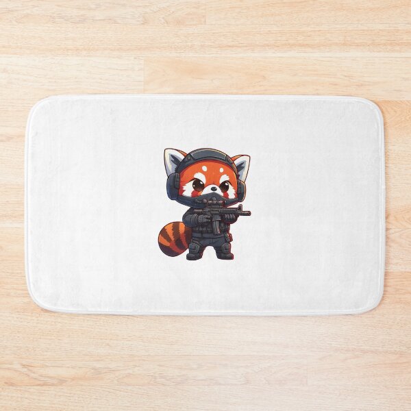 Item preview, Cute Tactical red panda designed and sold by Wxjtecki.