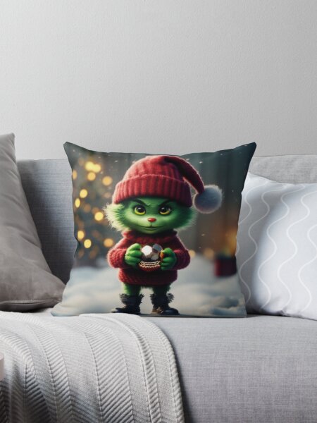 NEW The grinch who stole Christmas top Mary Mary throw pillow set