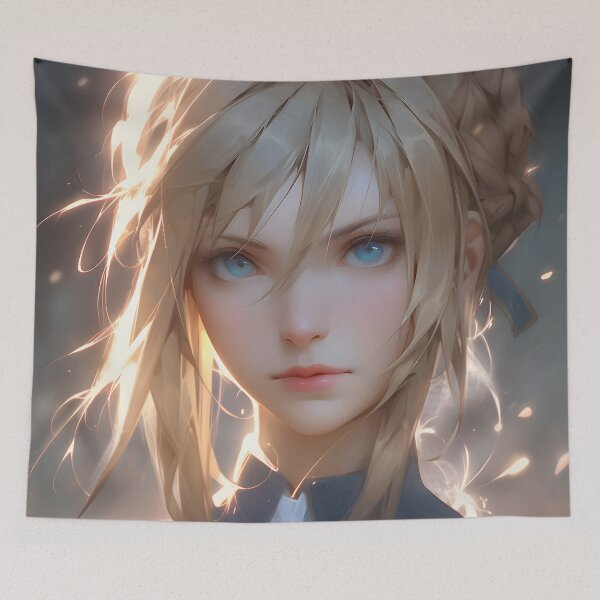 Item preview, Alice SAO Cute Anime Girl – Oil Painting Style designed and sold by DGitaldreamgirl.
