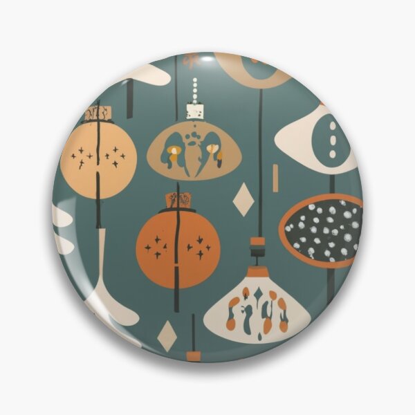 Item preview, Muted Autumn / Soft Autumn pattern, skin-tone matching, personal color analysis, PCA, mid-century modern Christmas designed and sold by look4seasons.