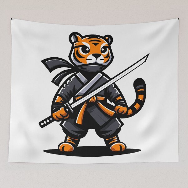 Item preview, Fierce Tiger Ninja designed and sold by RyanBelandres.