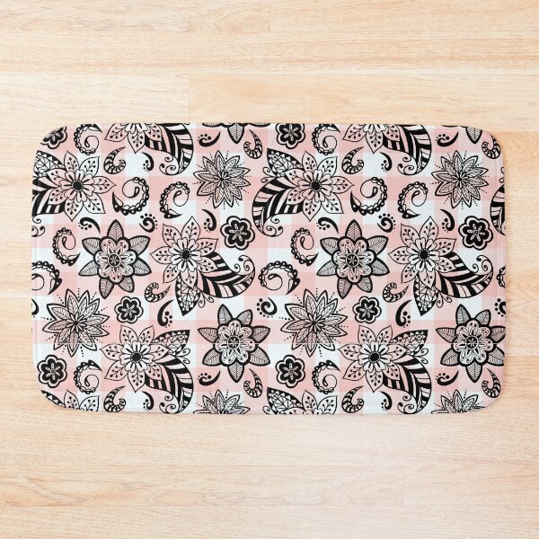 Item preview, Elegant Decorative Plaid Paisleys and Flowers Seamless Pattern designed and sold by OrangeMG.