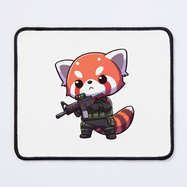 Item preview, Cute Tactical red panda designed and sold by Wxjtecki.