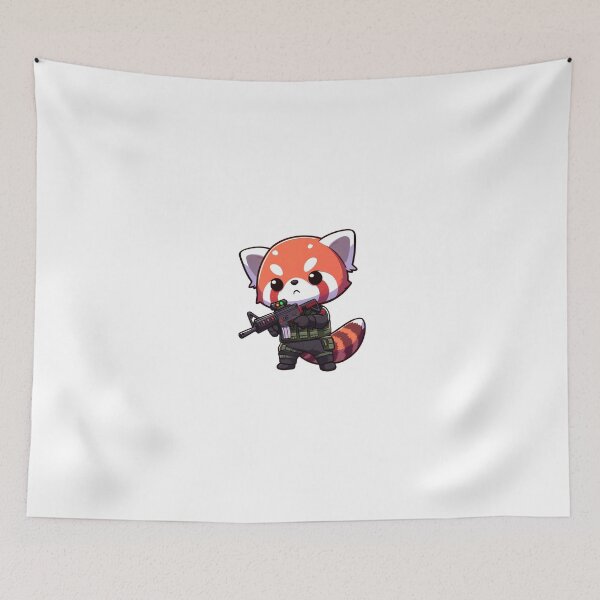 Item preview, Cute Tactical red panda designed and sold by Wxjtecki.