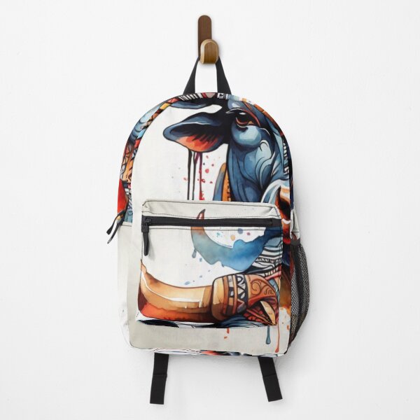 Item preview, Bull tribal watercolor designed and sold by shokA Design.