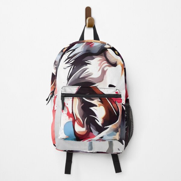 Item preview, front facing strong colorful wolf logo designed and sold by RAILGUNWII.