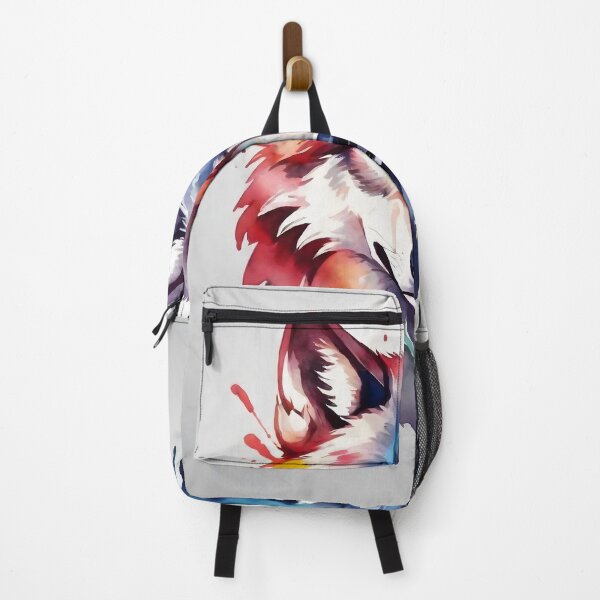 Item preview, front facing strong colorful wolf logo designed and sold by RAILGUNWII.