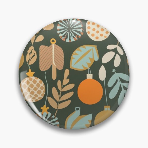 Item preview, Muted Autumn / Soft Autumn pattern, skin-tone matching, personal color analysis, PCA, mid-century modern Christmas designed and sold by look4seasons.