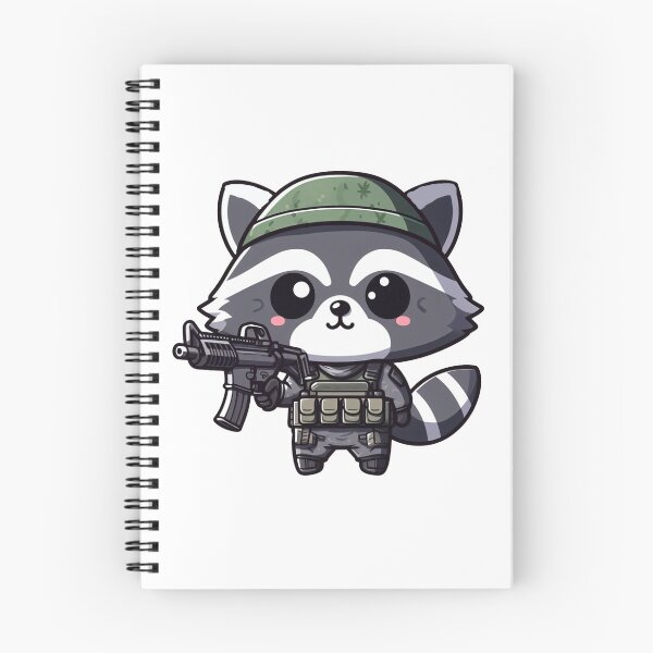 Item preview, Cute Tactical Racoon designed and sold by Wxjtecki.
