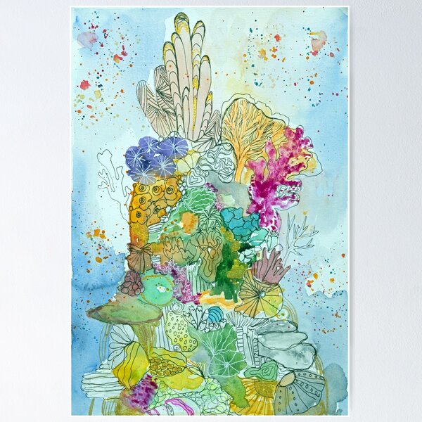 Coral Tower Poster