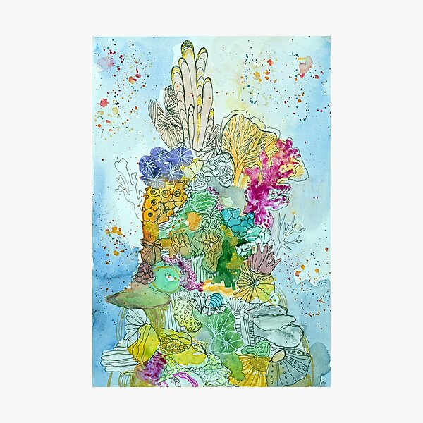 Coral Tower Photographic Print
