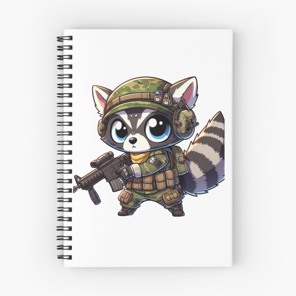 Item preview, Cute Tactical Racoon designed and sold by Wxjtecki.