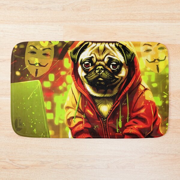 Item preview, Pug HAPPY HOLIDAYS 69 CYBER MONDAY PUGGY HOLIDAYS designed and sold by RedBluffTraders.