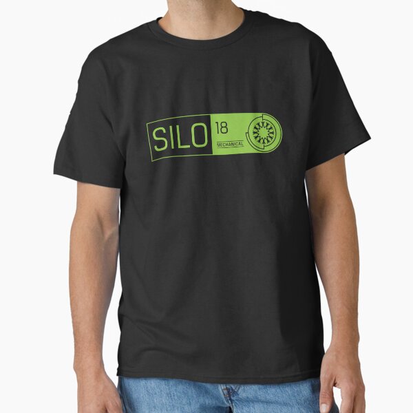 Vista previa del artículo con la obra «SILO 18 - MECÁNICO (Verde Computadora)», diseñado y vendido por 10PM STUDIOS.