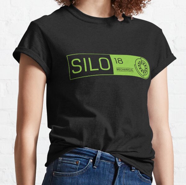 Vista previa del artículo con la obra «SILO 18 - MECÁNICO (Verde Computadora)», diseñado y vendido por 10PM STUDIOS.