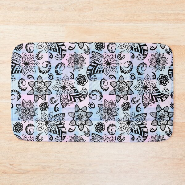 Item preview, Elegant Decorative Plaid Paisleys and Flowers Seamless Pattern designed and sold by OrangeMG.