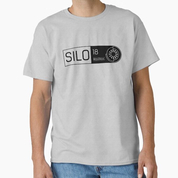 Vista previa del artículo con la obra «SILO 18 - MECÁNICO (Negro)», diseñado y vendido por 10PM STUDIOS.