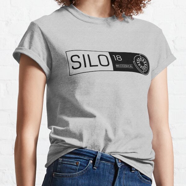Vista previa del artículo con la obra «SILO 18 - MECÁNICO (Negro)», diseñado y vendido por 10PM STUDIOS.